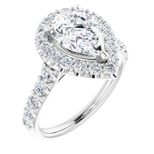 Halo-Style Engagement Ring