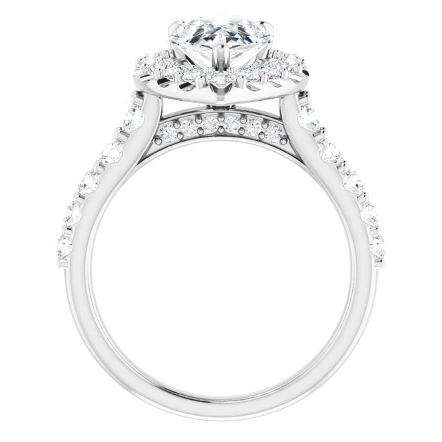 Halo-Style Engagement Ring