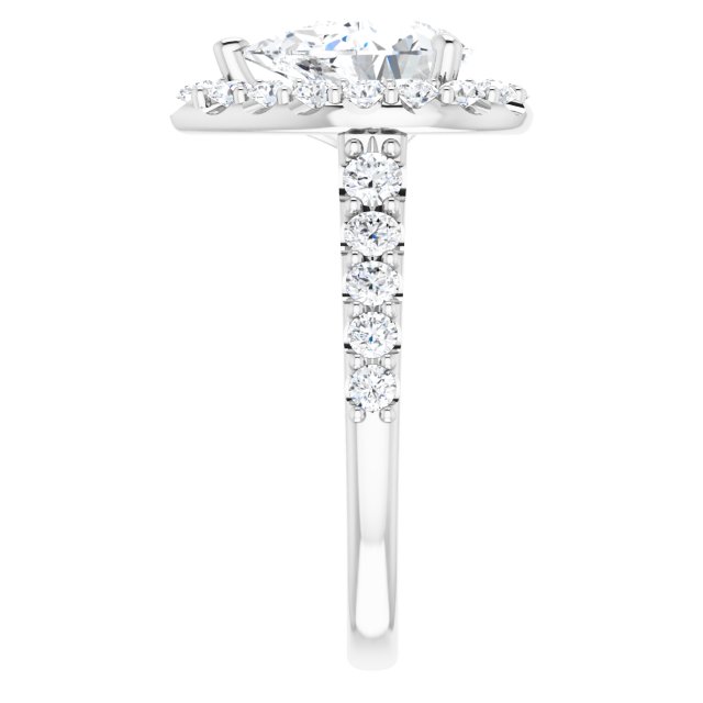 Halo-Style Engagement Ring