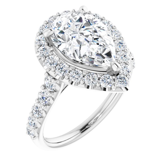 Halo-Style Engagement Ring