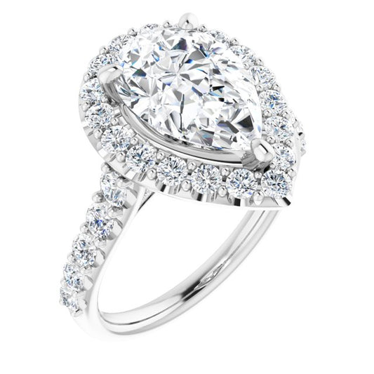 Halo-Style Engagement Ring