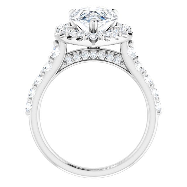 Halo-Style Engagement Ring