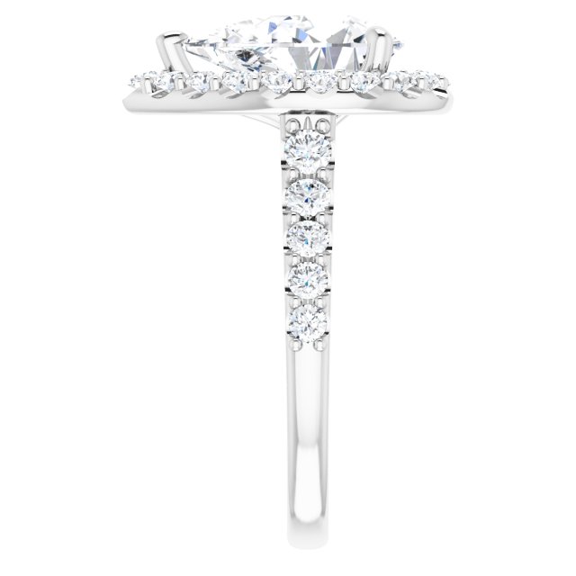 Halo-Style Engagement Ring