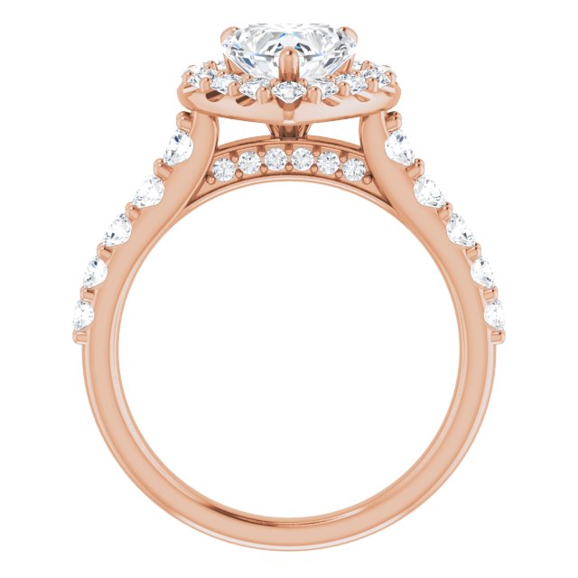 Halo-Style Engagement Ring