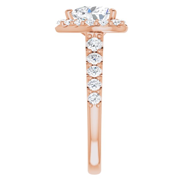 Halo-Style Engagement Ring