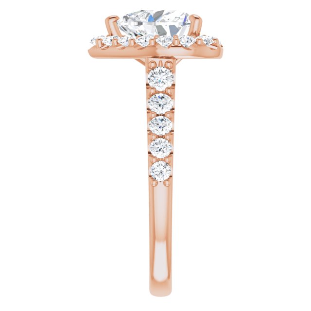 Halo-Style Engagement Ring