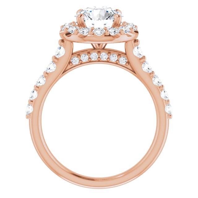Halo-Style Engagement Ring