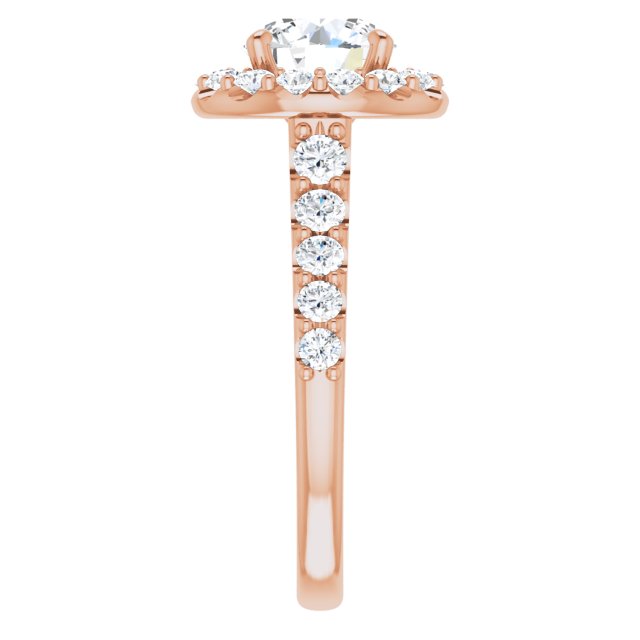 Halo-Style Engagement Ring