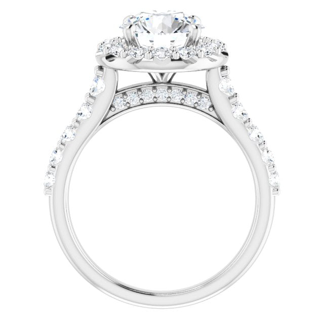 Halo-Style Engagement Ring