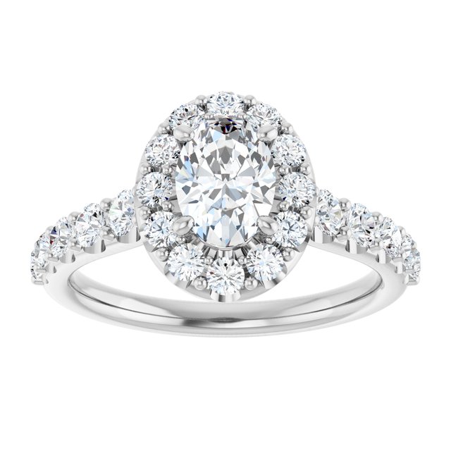 Halo-Style Engagement Ring
