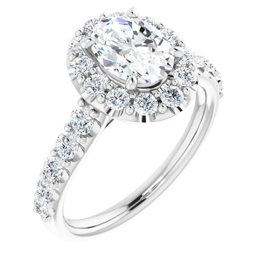 Halo-Style Engagement Ring