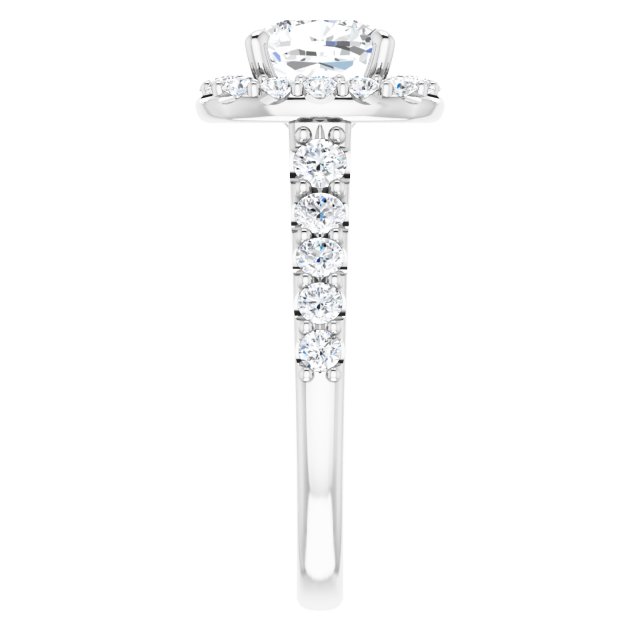 Halo-Style Engagement Ring