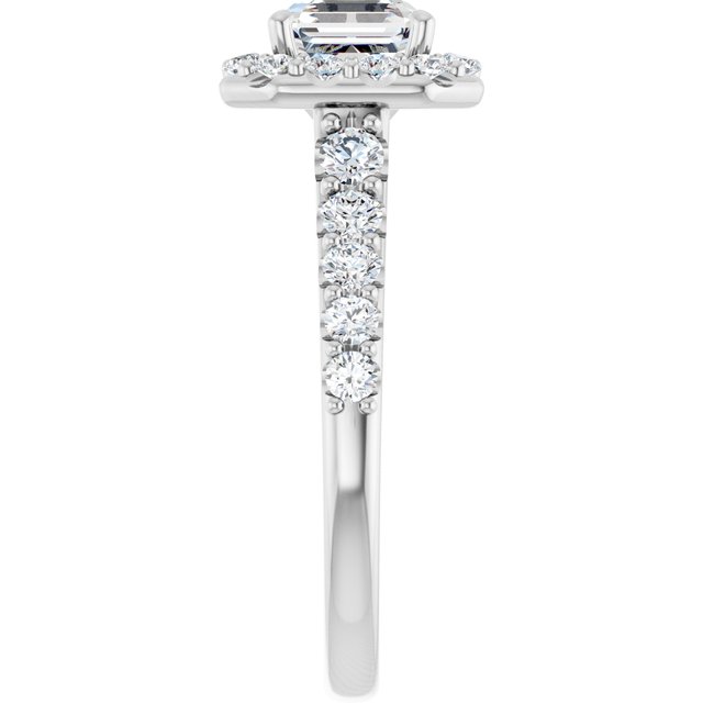 Halo-Style Engagement Ring