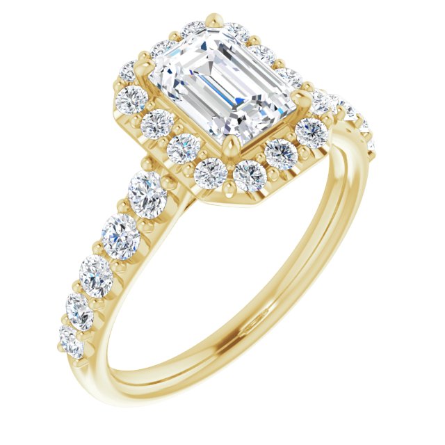 Halo-Style Engagement Ring
