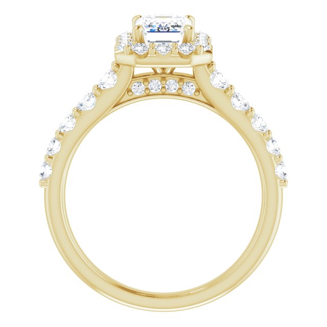 Halo-Style Engagement Ring