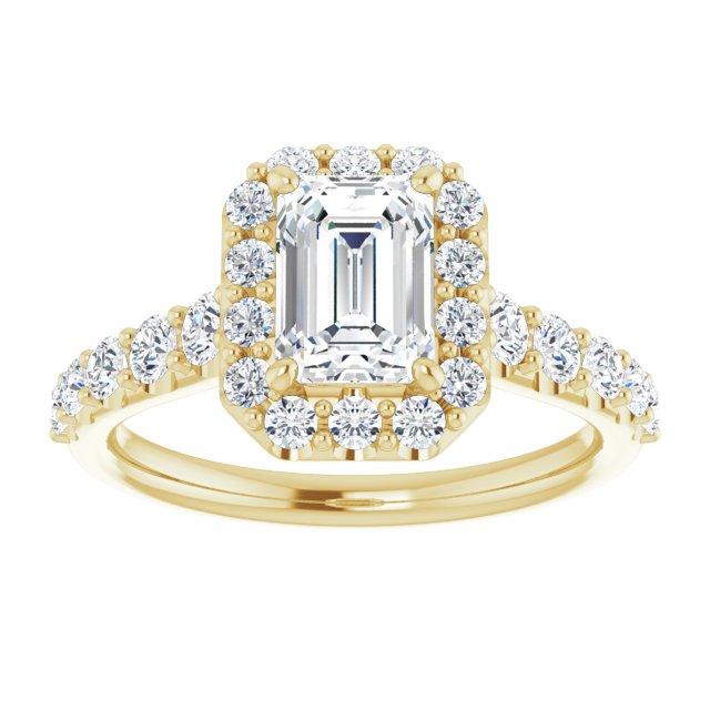 Halo-Style Engagement Ring