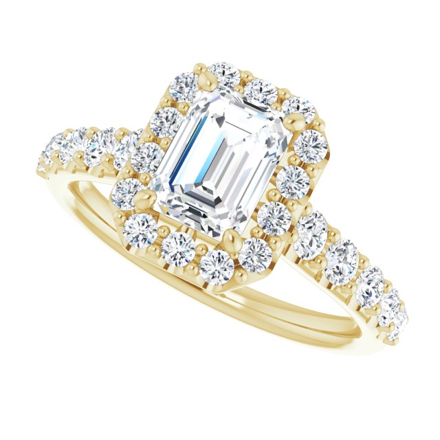 Halo-Style Engagement Ring