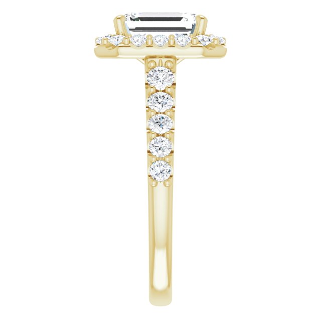 Halo-Style Engagement Ring