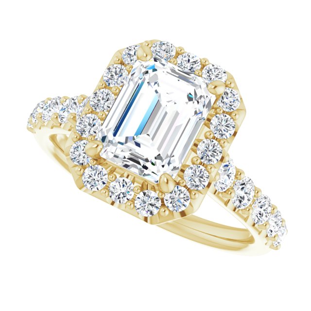 Halo-Style Engagement Ring