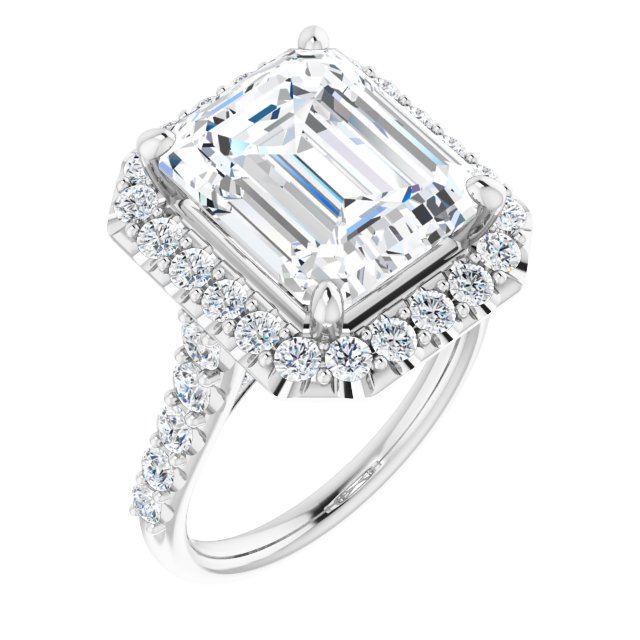 Halo-Style Engagement Ring