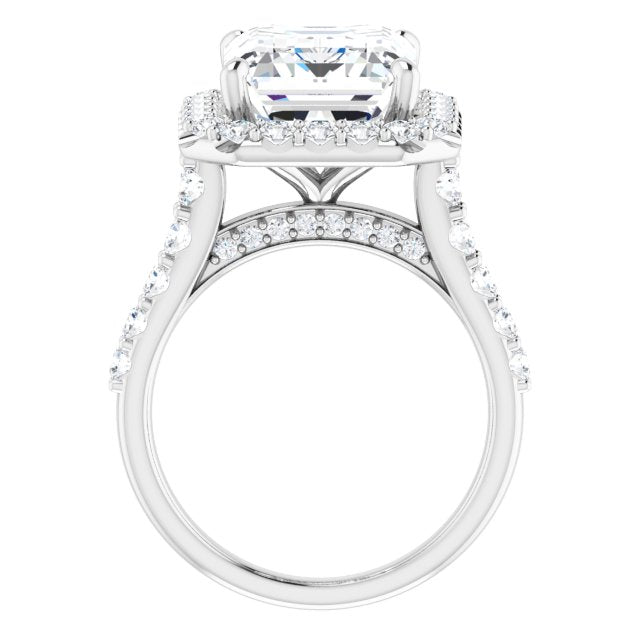 Halo-Style Engagement Ring