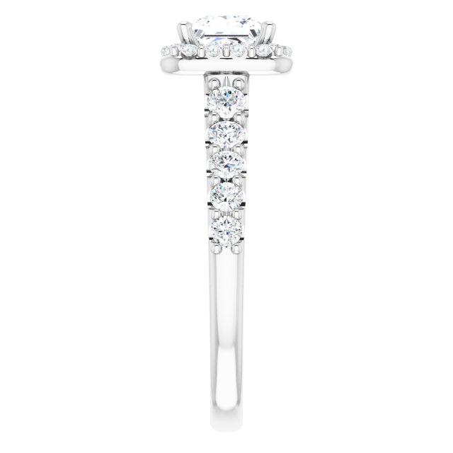 Halo-Style Engagement Ring