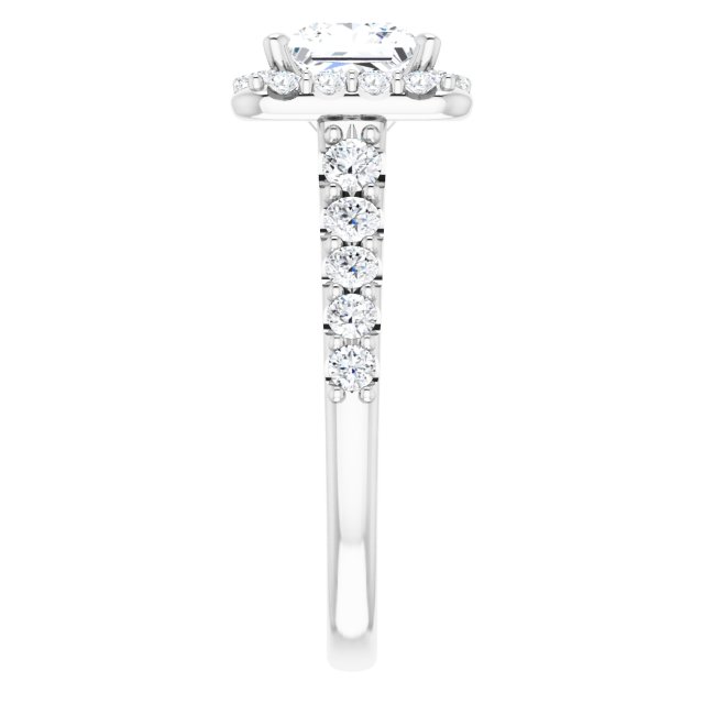 Halo-Style Engagement Ring