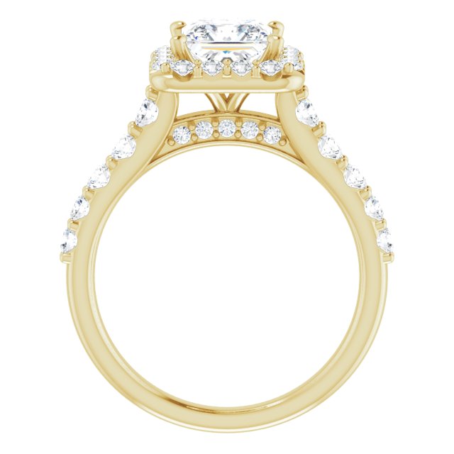 Halo-Style Engagement Ring