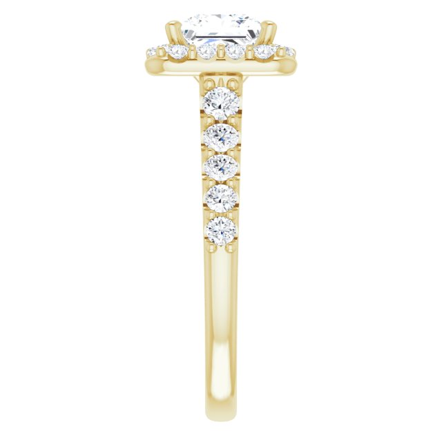 Halo-Style Engagement Ring
