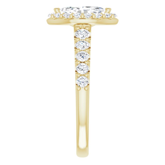 Halo-Style Engagement Ring
