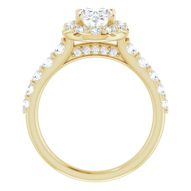 Halo-Style Engagement Ring