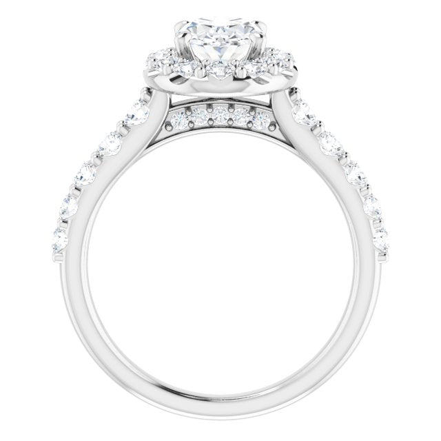 Halo-Style Engagement Ring