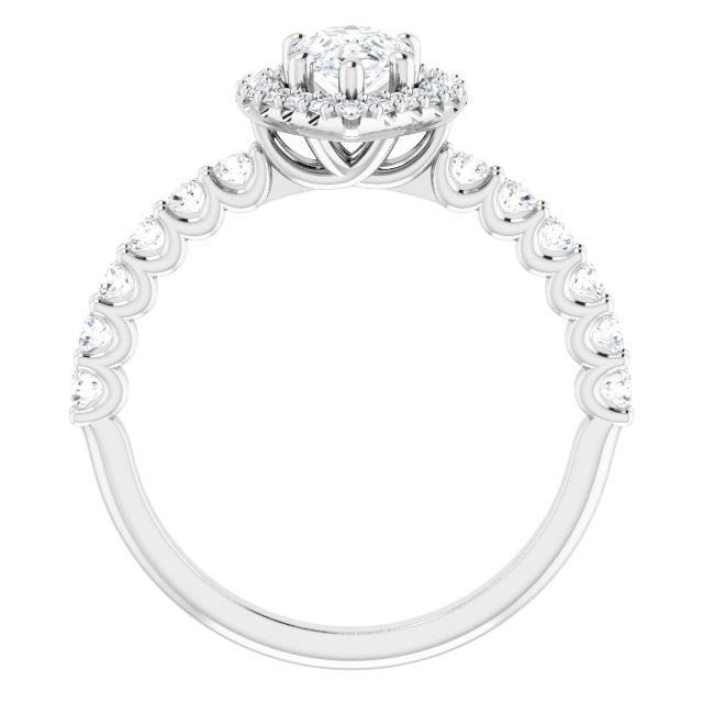 Halo-Style Engagement Ring