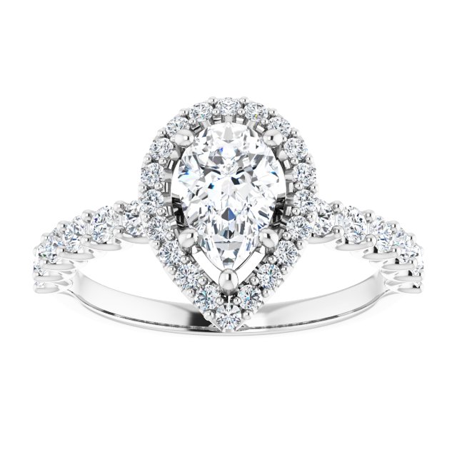 Halo-Style Engagement Ring