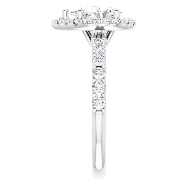 Halo-Style Engagement Ring