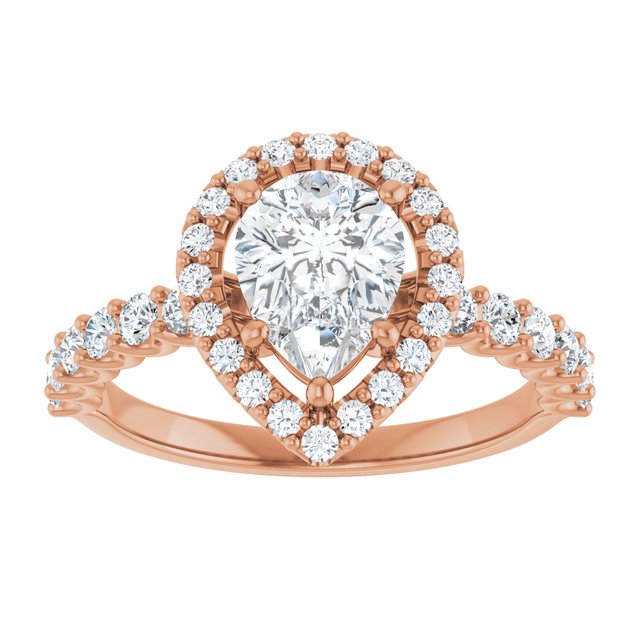 Halo-Style Engagement Ring