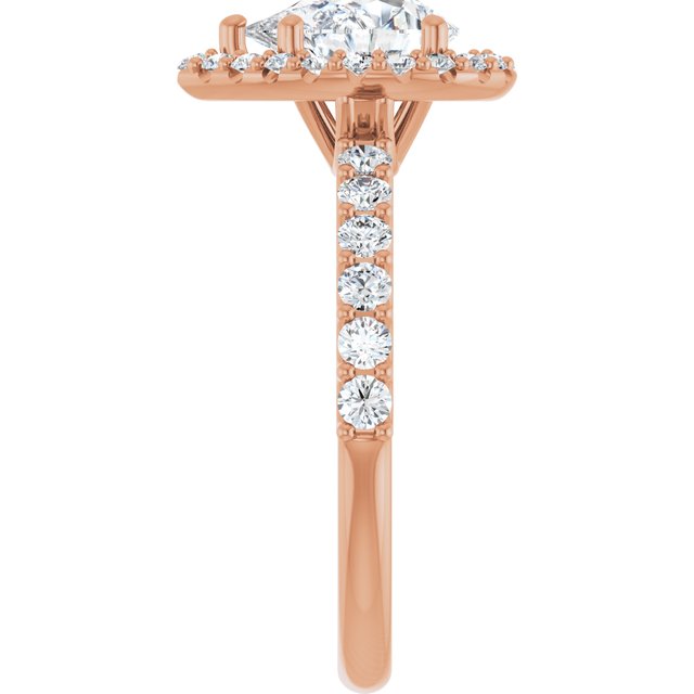 Halo-Style Engagement Ring