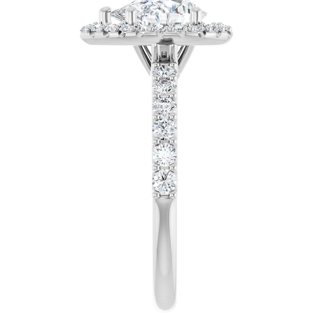 Halo-Style Engagement Ring