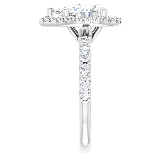 Halo-Style Engagement Ring