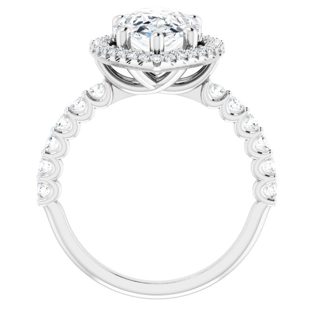 Halo-Style Engagement Ring