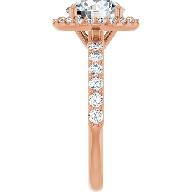 Halo-Style Engagement Ring