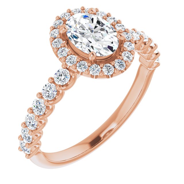 Halo-Style Engagement Ring