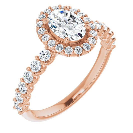 Halo-Style Engagement Ring