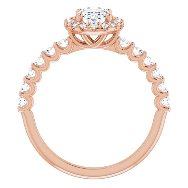 Halo-Style Engagement Ring