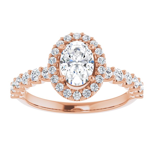 Halo-Style Engagement Ring