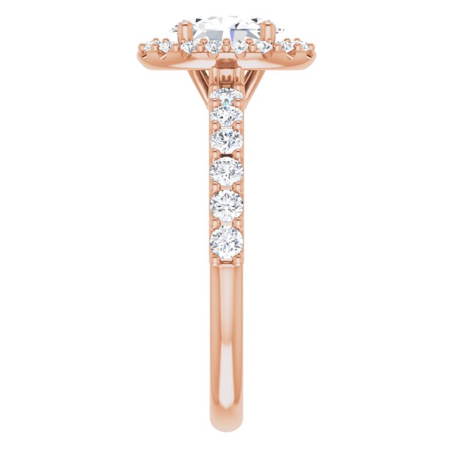 Halo-Style Engagement Ring