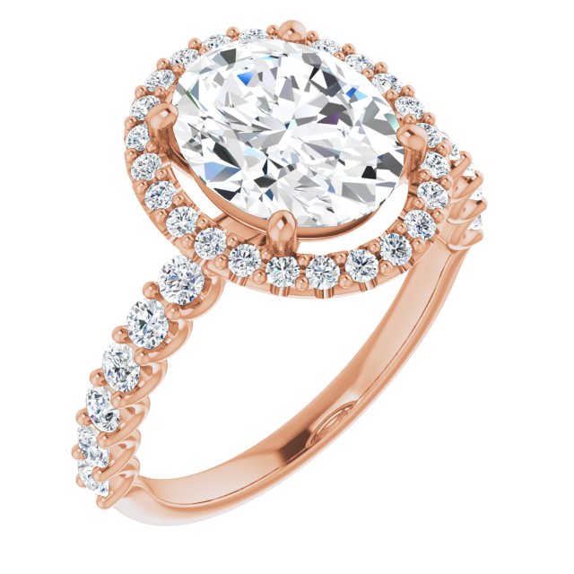 Halo-Style Engagement Ring