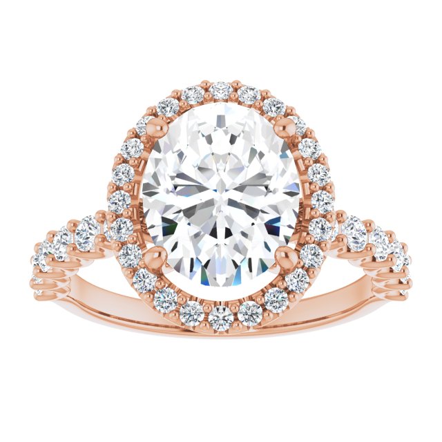 Halo-Style Engagement Ring