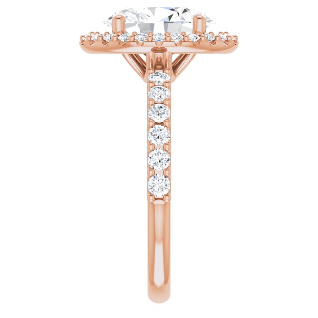 Halo-Style Engagement Ring
