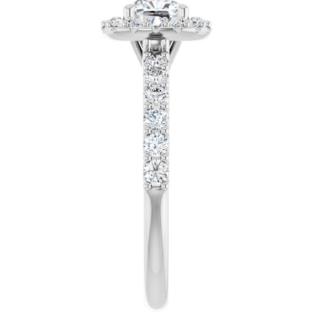 Halo-Style Engagement Ring
